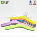 High Quality Colorful Baby Clothes Wooden Hangers